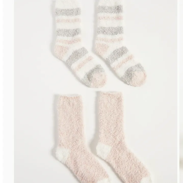 2 Pack Plush Socks