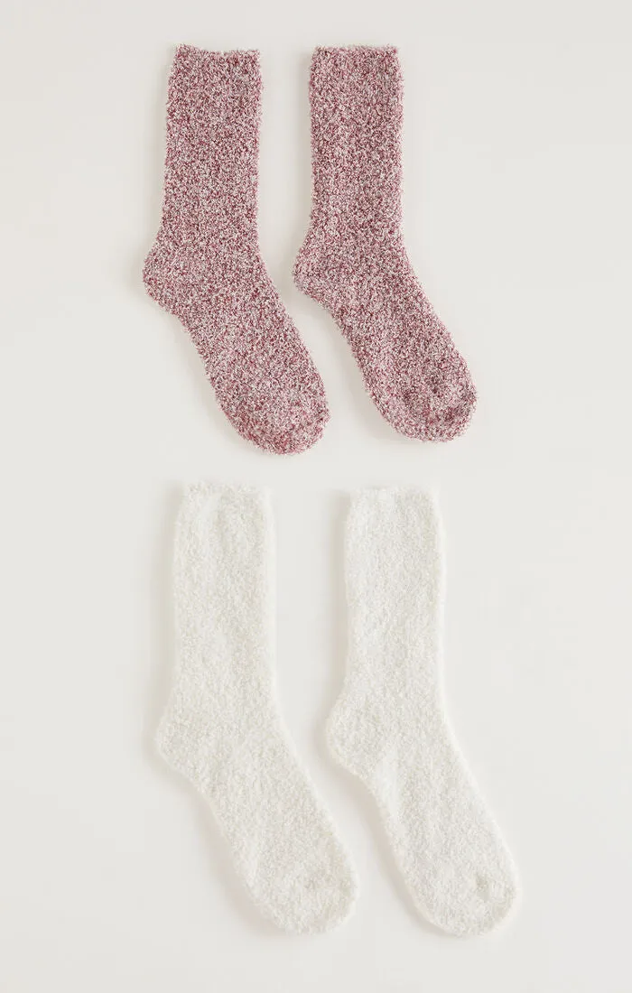 2 Pack Plush Socks