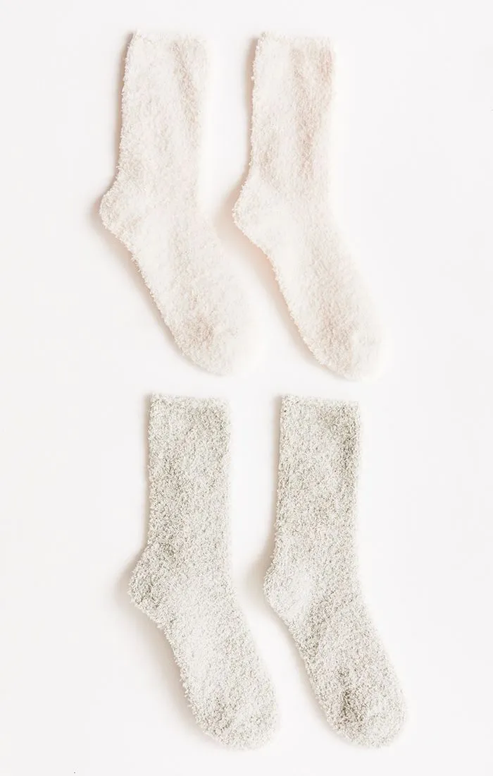 2 Pack Plush Socks