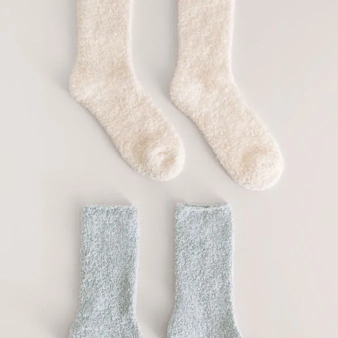2 Pack Plush Socks