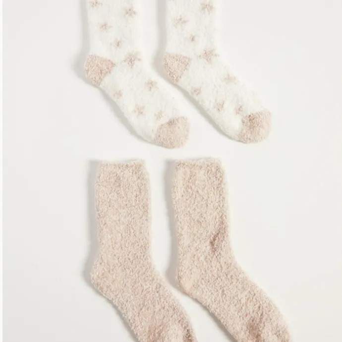 2 Pack Plush Socks