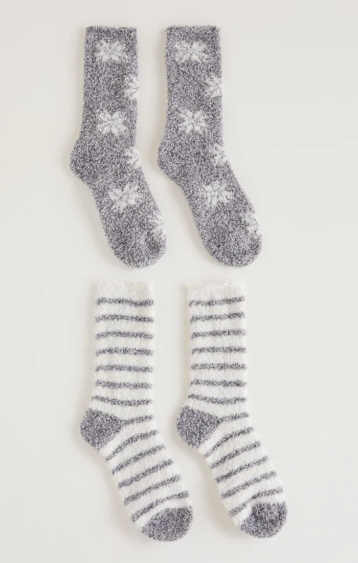 2 Pack Plush Socks