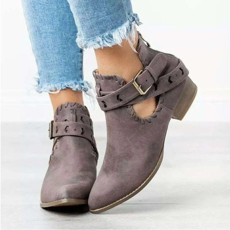 Abigail  Damen Pumps mit Dickem Absatz