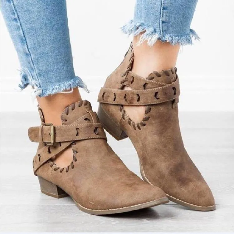 Abigail  Damen Pumps mit Dickem Absatz