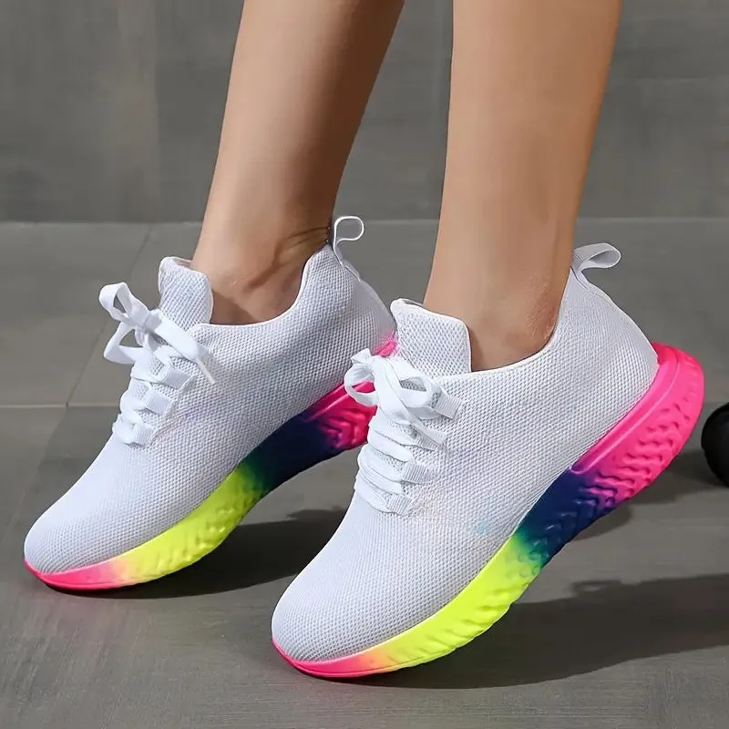 Alice  Damen-Sneaker mit Regenbogensohle
