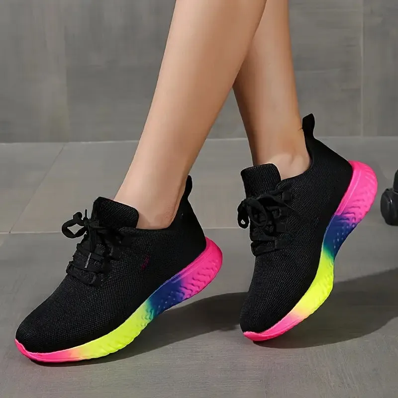 Alice  Damen-Sneaker mit Regenbogensohle