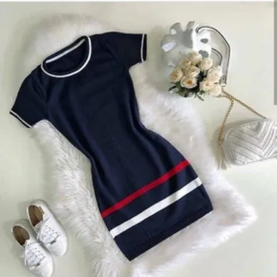 ANGELINE cotton short dress