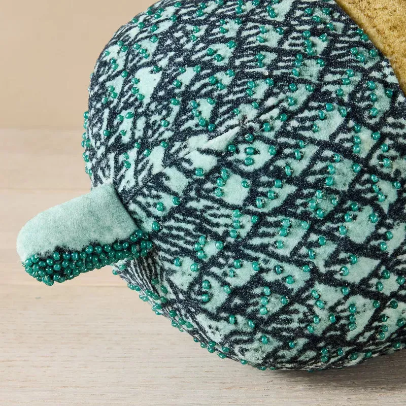 Beaded Acorn Novelty Pillow - John Derian Company