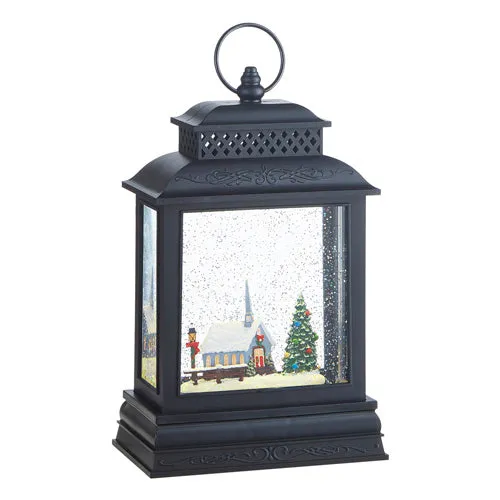 Church Lighted Water Lantern