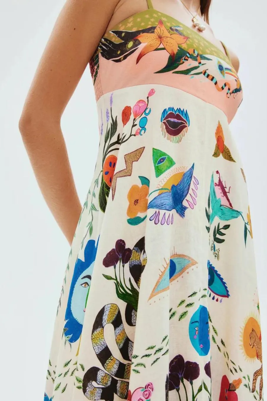 Evergreen Sundress Multi