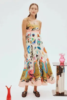 Evergreen Sundress Multi