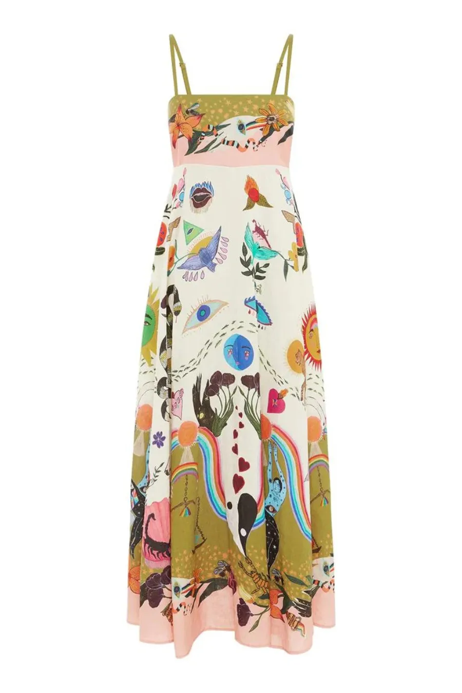 Evergreen Sundress Multi
