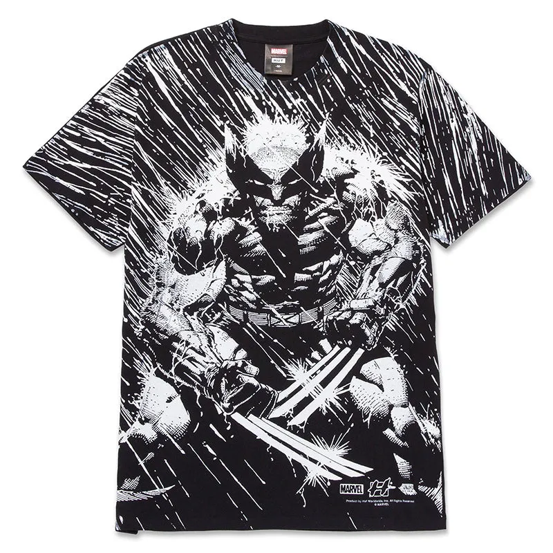 HUF X MARVEL WOLVERINE RAIN S/S T-SHIRT