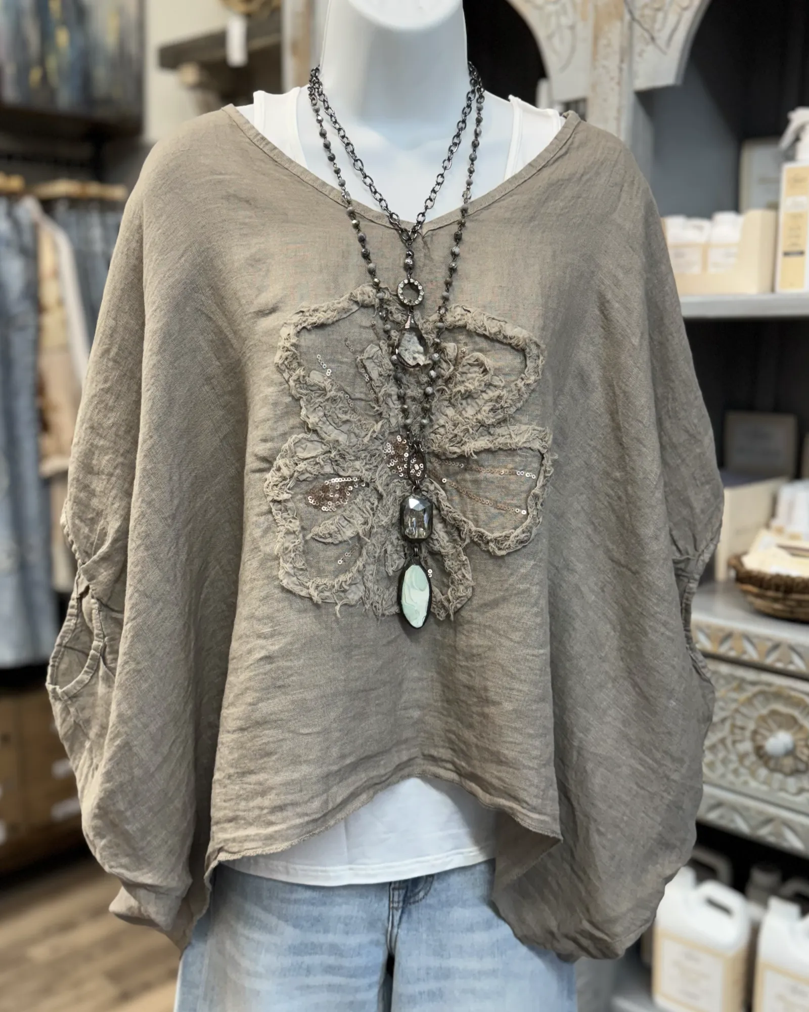 LL Flower Linen