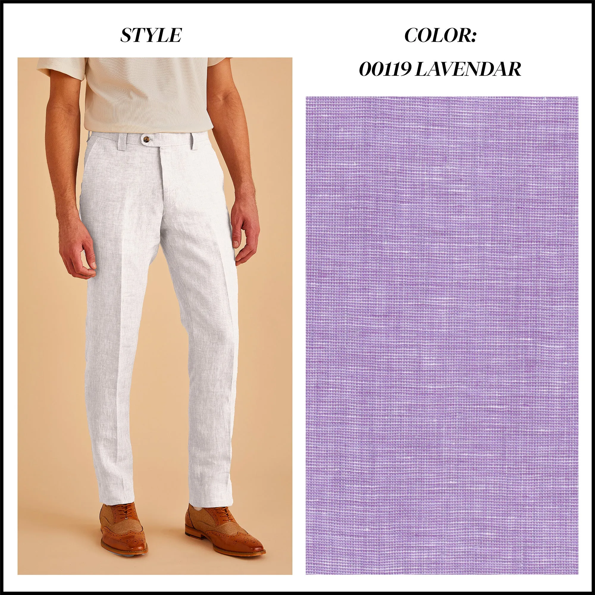 Slim Linen Pant  Seasonal Colors