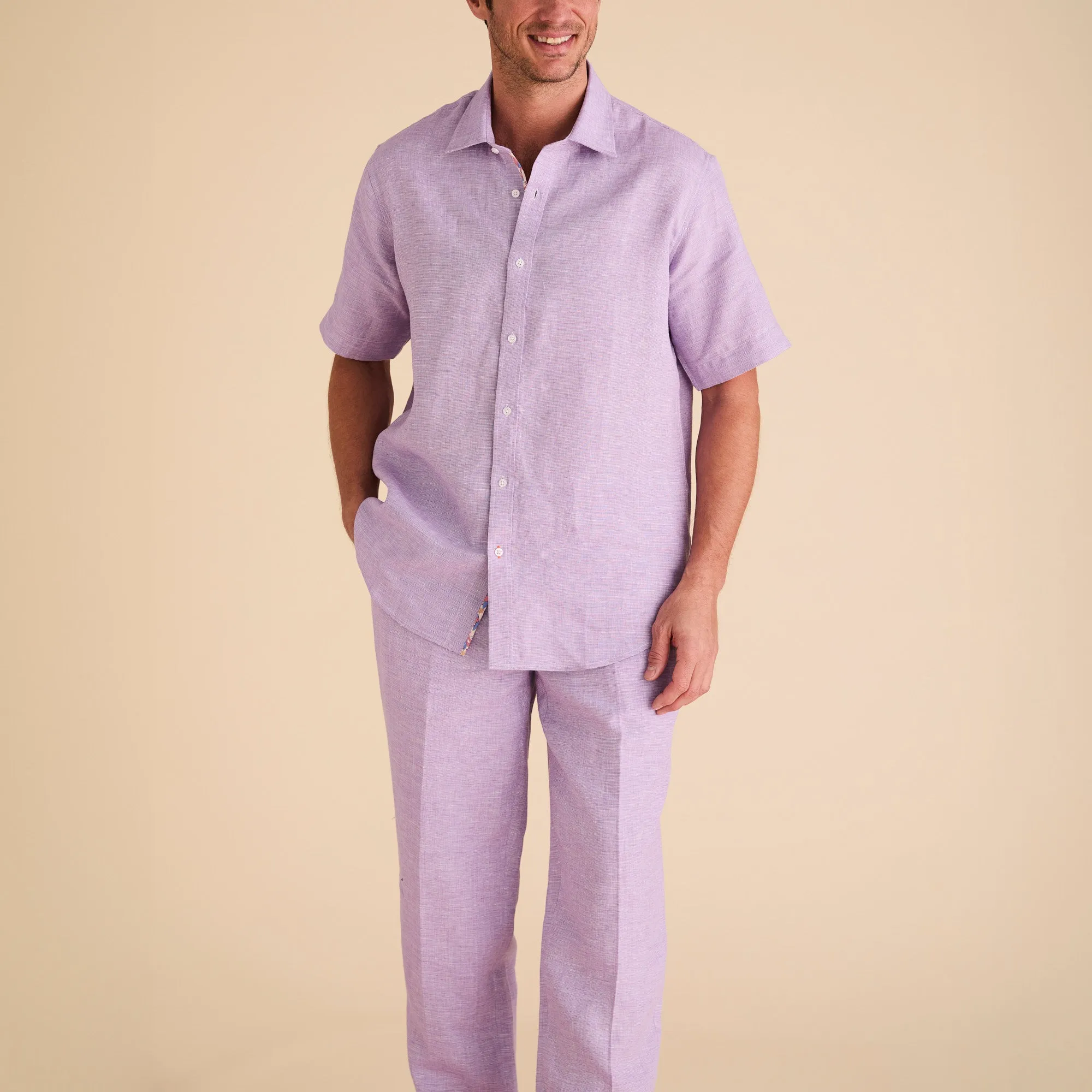 SS Linen Shirt  Seasonal Colors