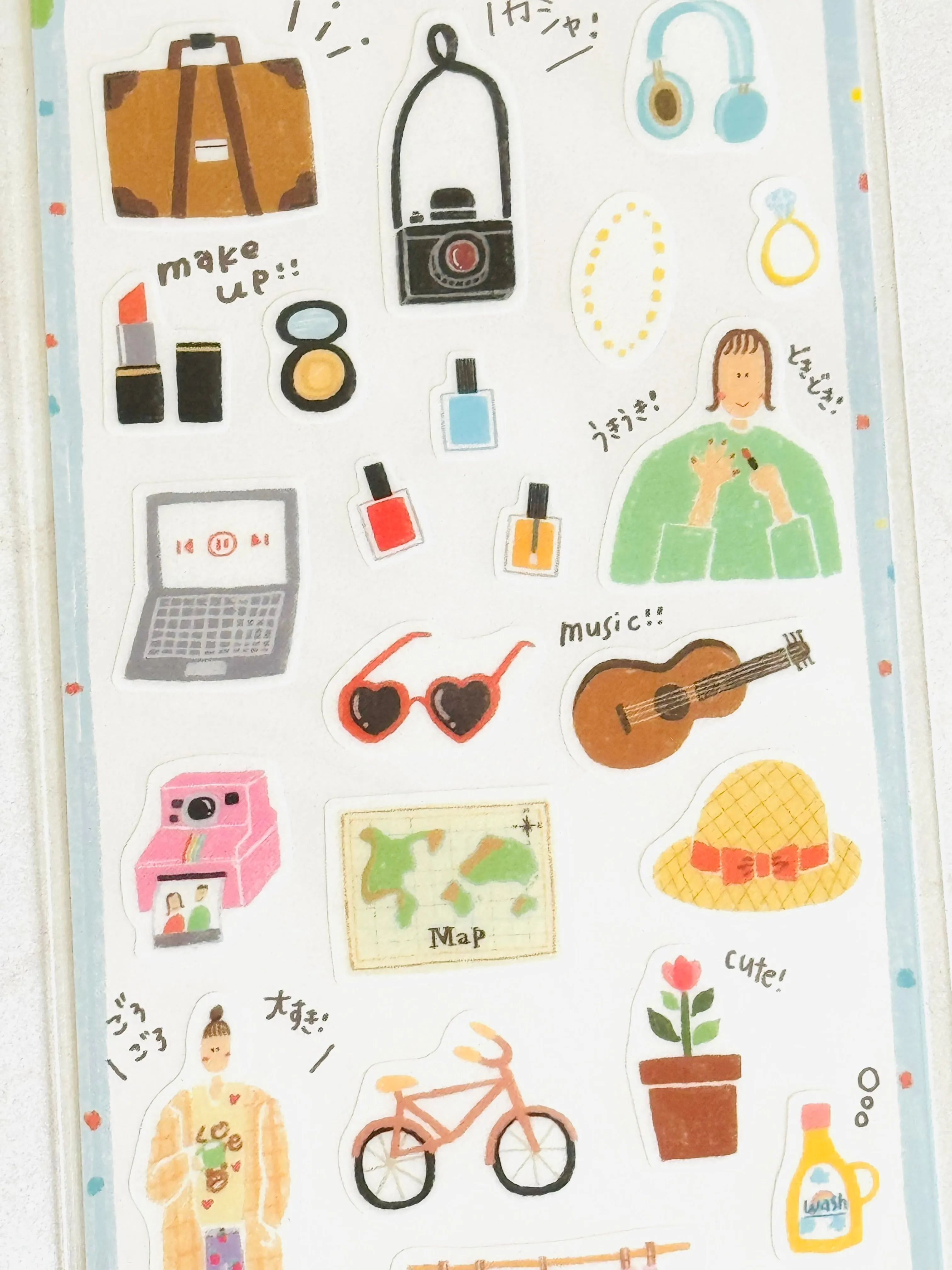 [Tomatomayu] nice day!! Holiday sticker sheet x SAIEN