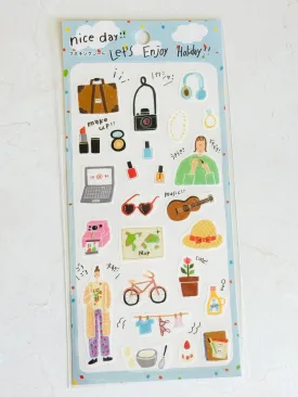 [Tomatomayu] nice day!! Holiday sticker sheet x SAIEN